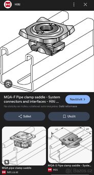 Objímkový fixační čep Hilti MSA M8 M10 - 7