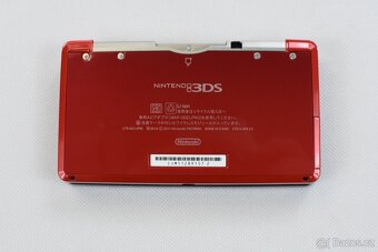Nintendo 3DS Mettalic Red (Kompletní) TOP STAV - 7