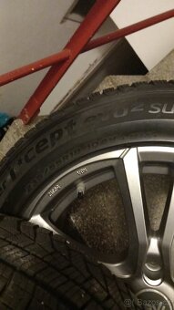 Alu kola R18 5x114.3 obutí zimní pneumatiky 235x55 R18 - 7