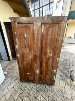 Starožitná prosklená vitrína - 7