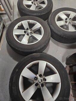 Originální disky Škoda Kodiaq 17" s pneumatikami 215/65 R17 - 7