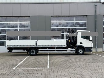 MAN TGL 12.190-4x2–NOVÉ-Valník+HR-HIAB 072-4–EURO 6 - 7