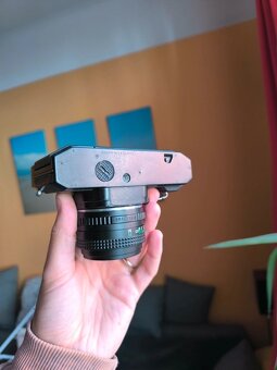 Zrcadlovka Exakta HS-10 + Dva Objektivy (Pentax) - 7