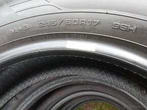 Zánovní letní pneumatiky Goodyear 215/60/17 99,99% - 7