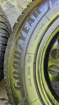 Plechové disky 5x112 + zimní pneu 195/65/15 - 7