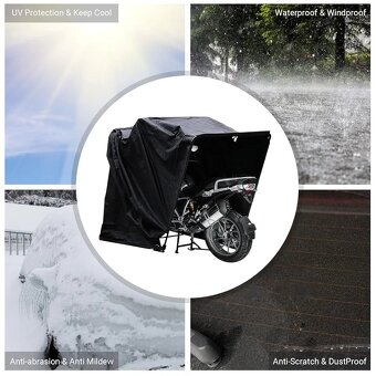 Skládací stan na motorku - 7