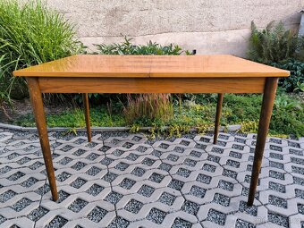 Retro jídelní rozkládací stůl Mier Topolčany - 60 léta - 7