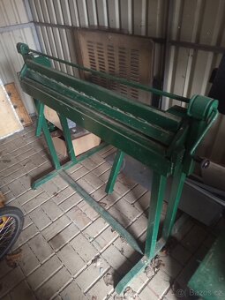 Tabulové nůžky na plech , ohýbačka plechu - 7