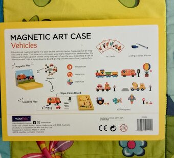 HRAČKA MAGNETIC ART CASE Cars pro děti od 3 let - 7
