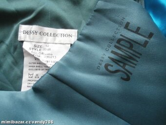 prodám společenské šaty vel. 40/12 nové s visačkou 195 LIBER - 7