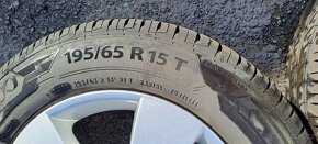 ALU disky + letní pneu 195/65 R15 T SLEVA - 7