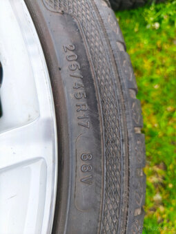 Letní sada Citroen DS3 r17 4x108 Kleber 205/45/17 - 7