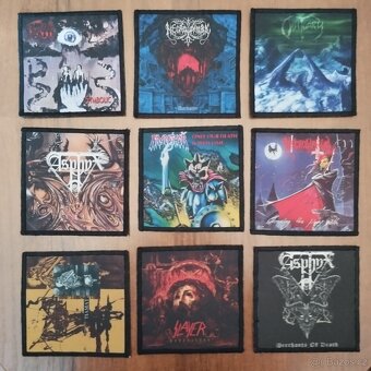 Nášivky,vlajky,trická,privesky,CD,LP,MC - 7