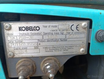Pásový minibagr KOBELCO SK 17SR - 3E - 7
