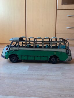 Retro hračka starý Autobus - 7