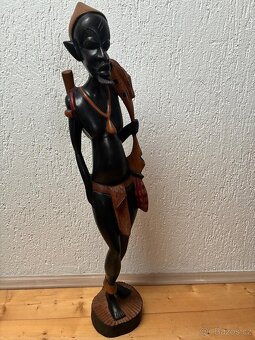 Dřevěná soška - soška křovák - 7