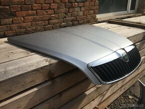 kapota nárazník Škoda Octavia 2, II,LA7W,stříbrná - 7