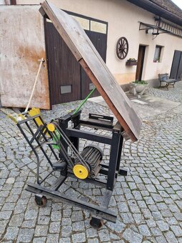 pila na dřevo -cirkulárka + kolíbka - 7