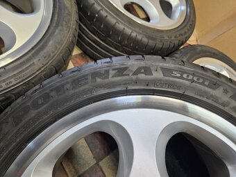 alu kola BRABUS R18 po kompletní renovaci + pneu + tpms - 7