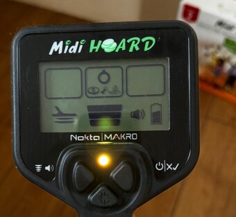 Dětský detektor kovů Nokta - Makro Mini - TOP - 7