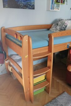 Dětská postel ze smrkového masivu - 7