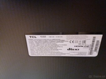 QLED Android Smart Televize TCL 43C635- úhlopříčka 108cm - 7