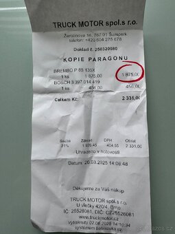 Zadni destičky Brembo - 7