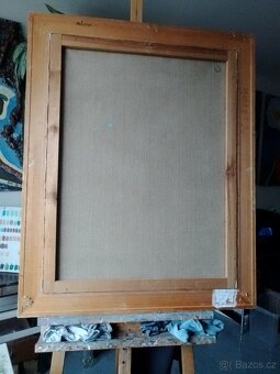 Marcel Krasický  Zátiší s ovocem a květinami  olej/plátno - 7