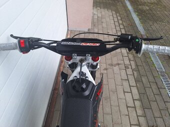 dirtbike pitbike 125ccm KXD 612 17/14 - červená (el.start) - 7