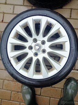 Originál litá kola Škoda Superb 2 7,5x17 5x112 et49 - 7