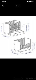 Dětská postýlka Ikea - 7
