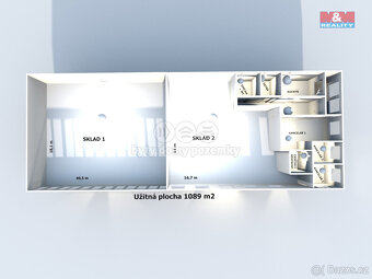 Pronájem skladu, 1998 m², Lázně Bělohrad - 7