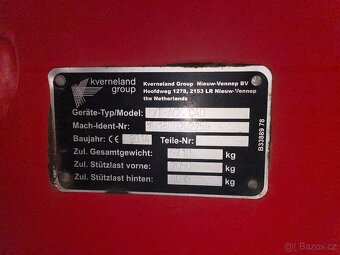 Prodáme tažený postřikovač KVERNELAND - 7