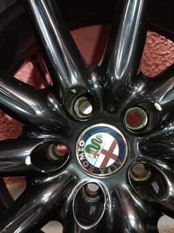 Alu kola Alfa Romeo TI edice 19" lesklá černá - 7