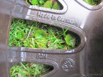 LETNÍ ALU ORIG. ŠKODA 16" - 5x100 - 205/55/R16 - 7