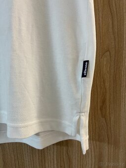 Nové Ellesse pánské polo tričko, bílé vel. M - 7