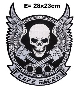 moto nášivka chopper Live Ride free Route66 Guns n Roses - 7