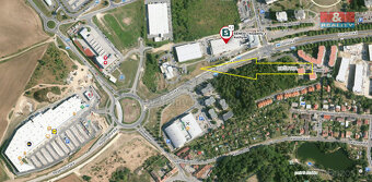 Prodej komerčního pozemku, 2140 m², Plzeň, ul. Studentská - 7