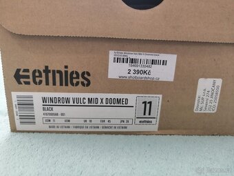 Boty Etnies Windrow Vulc Mid X Doomed black 45 - 7