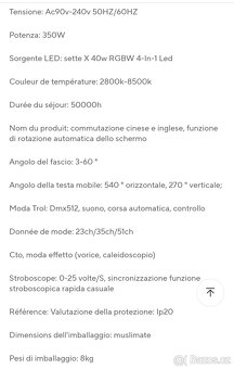 2 kusy mini led 7x40w - 7