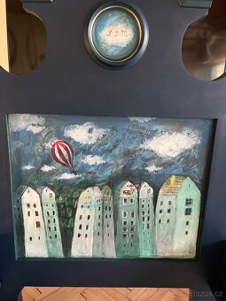 Neobarokova posteľ 90x200cm - 7
