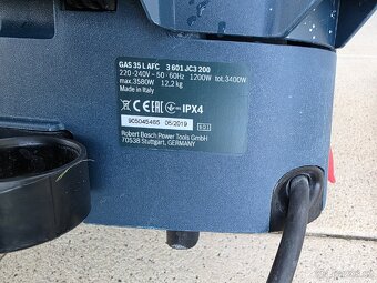 Prodám profesionální vysavač Bosch Gas 35 L AFC. - 7