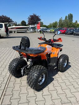Dětská čtyřkolka Piranha Transformer 125cc 3G8 - oranžová - 7