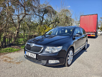 Škoda Superb 2.0 TDI, 103 kW elegance kombi, černá metalíza - 7