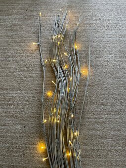 Ozdobné svítící větvě délka 122 cm - 7