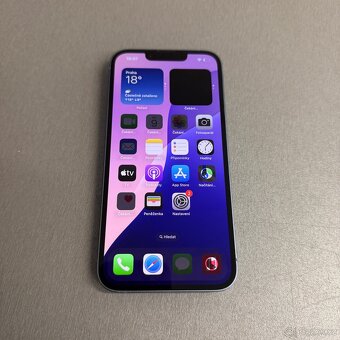 iPhone 14 128GB modrý, pěkný stav, 12 měsíců záruka - 7