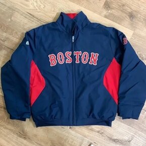 Baseballová bunda Boston Red Sox Majestic Authentic - 7