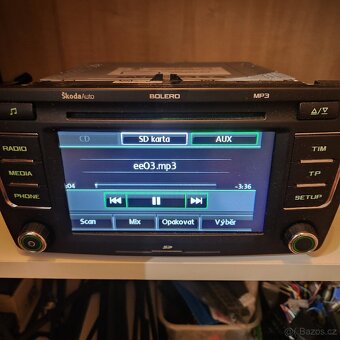 ŠKODA BOLERO MP3 6DISC SD OCTAVIA II - 7