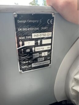 NAFUKOVACÍ ČLUN 230 CM PRO 2 OSOBY, RYBÁŘSKÝ ČLUN - 7