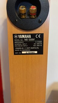Repro Yamaha + subwoofer a Receiver Sony - 7